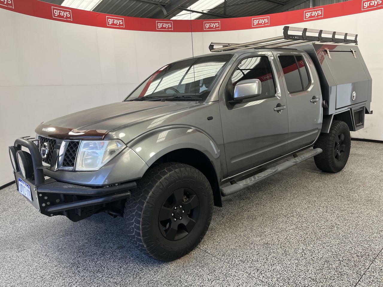 2011 Nissan Navara ST D40 T/D Manual Dual Cab (WOVR-INSPECTED)