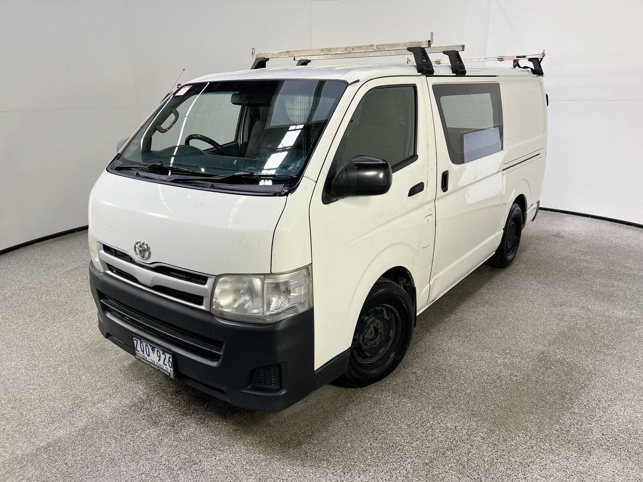 2012 Toyota HiAce LWB KDH201R Turbo Diesel Manual Van