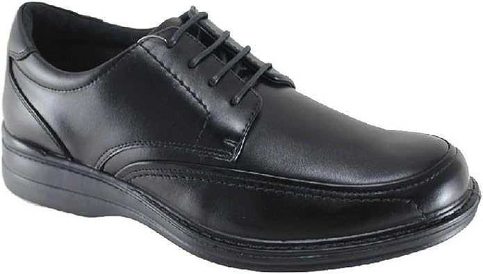 HUSH PUPPIES Torpedo Shoes, Size AU8.5 / EU42.5, Black. RRP: $149.95.  Buye