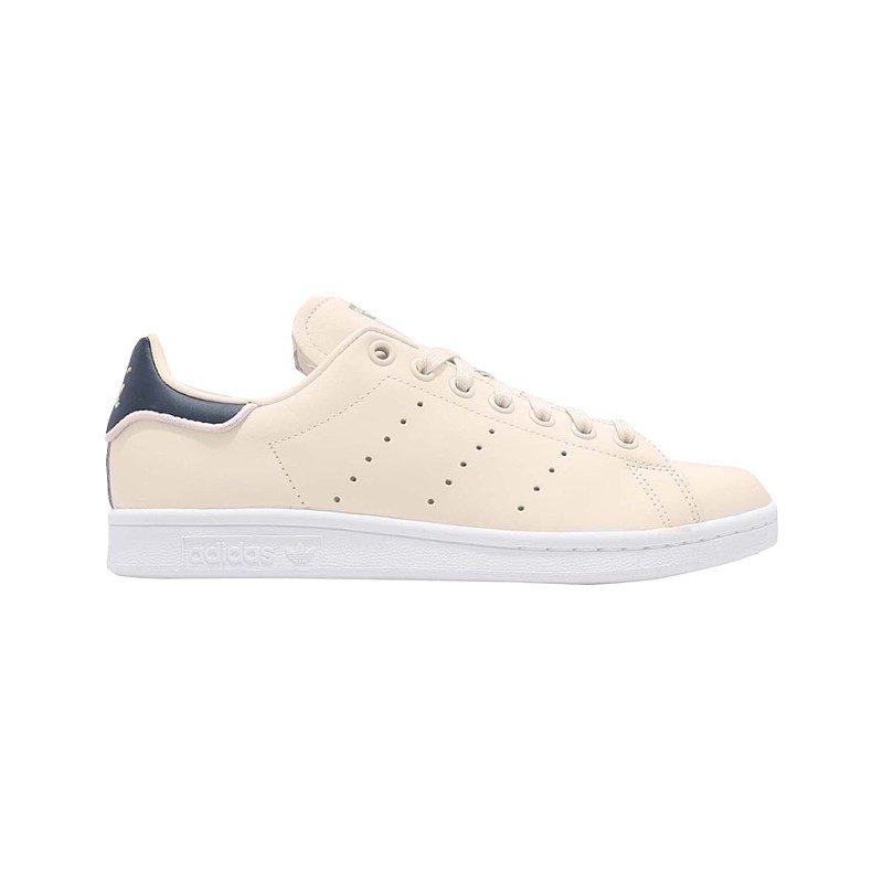 ADIDAS Women's Stan Smith Shoes, Size US6.5 / UK5, White/White/CoNavy. NB: