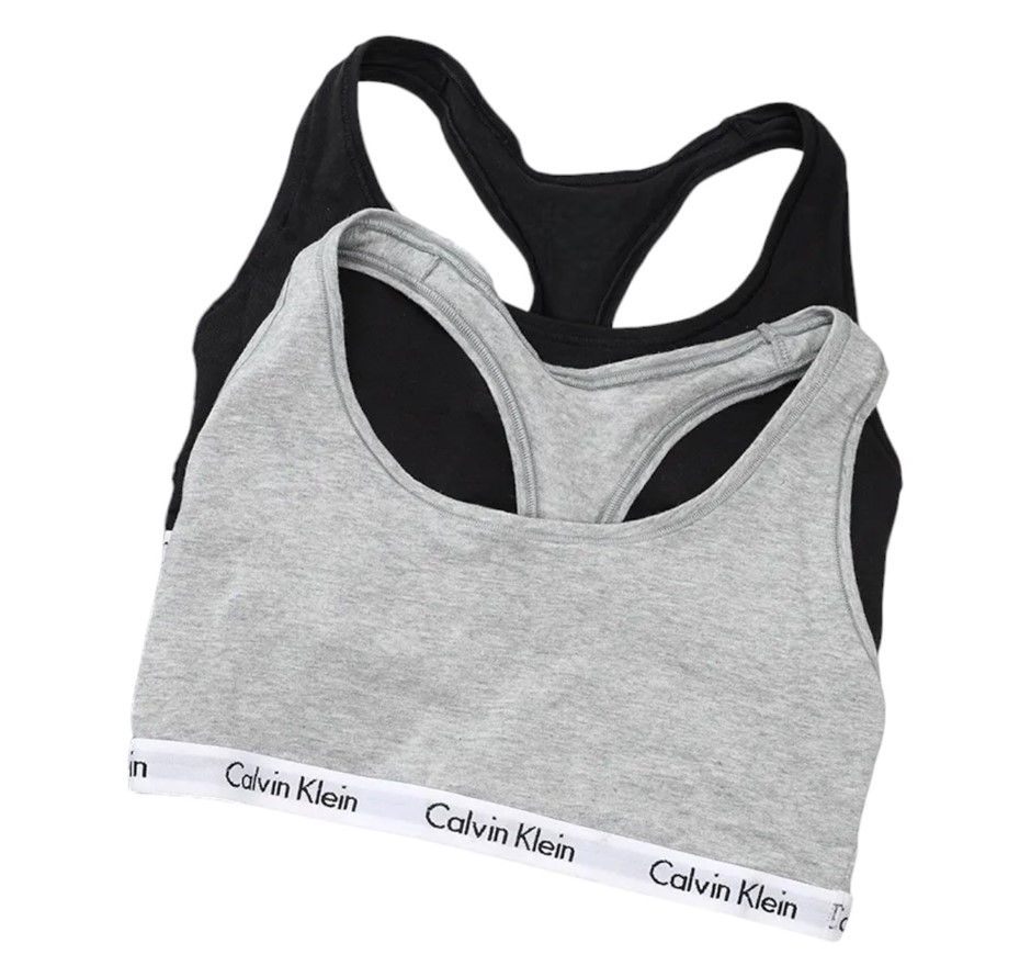4 x CALVIN KLEIN Women's Unlined Bralettes, Size M, Assorted Colours. NB: i
