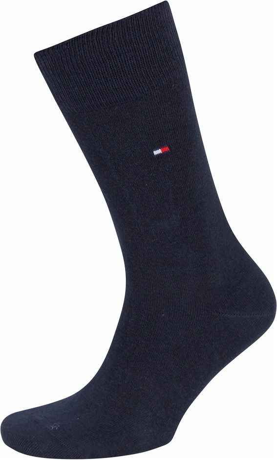 6 Pairs x TOMMY HILFIGER Men's Dress Crew Socks, Shoe Size 7-12, 69% Combed