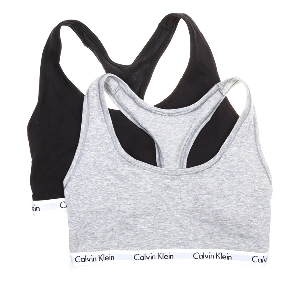4 x CALVIN KLEIN Women's Unlined Bralettes, Size L, Assorted Colours. NB: i