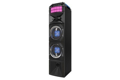 LENOX LED Stage Lights Portable Wireless Streaming Speaker with 80W RMS NB: