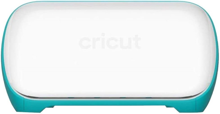 CRICUT 2007993 Joy Machine, Aqua, Multicolor. NB: Minor Use, Missing Power