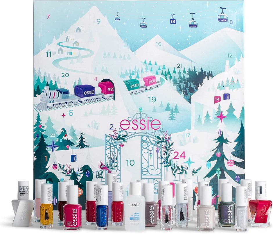 ESSIE Advent Calendar. Buyers Note - Discount Freight Rates Apply to All R