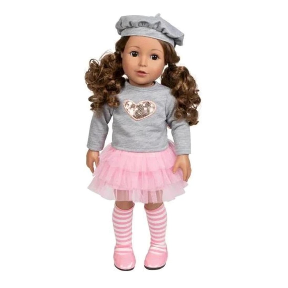 ADORA - Realistic 18-inch Doll - "JACQUELINE". Soft, Huggable Body. Moveab
