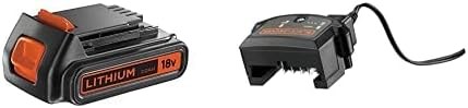 BLACK+DECKER 18V Lithium-Ion 2.0Ah Battery + 1A Charger. NB: Minor use & No
