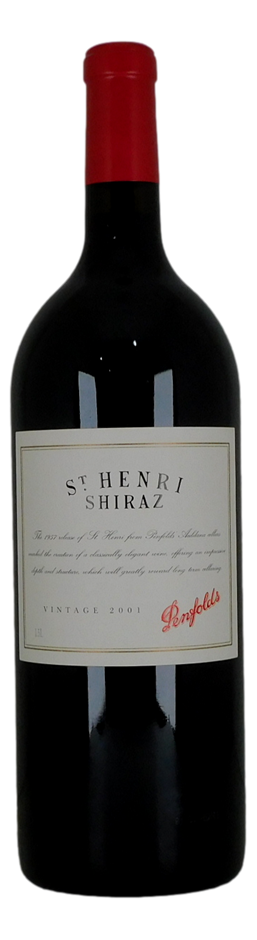 Penfolds `St Henri` Shiraz 2001 (1 x 1.5L Magnum), SA.