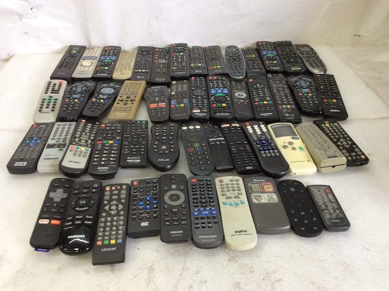 Mix Brand and Model Remote Controls (Lot of 50)