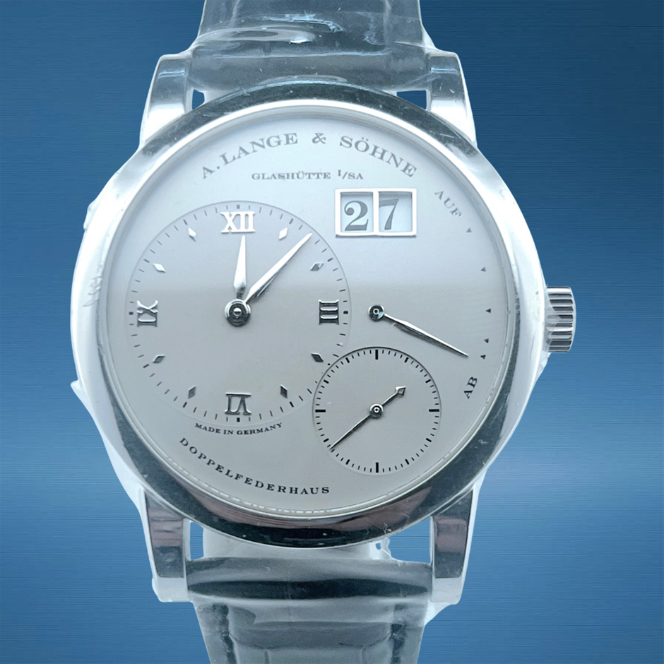 A. Lange & Söhne Lange 1 101.025 Manual Winding Platinum 38.5mm 2012 BxP