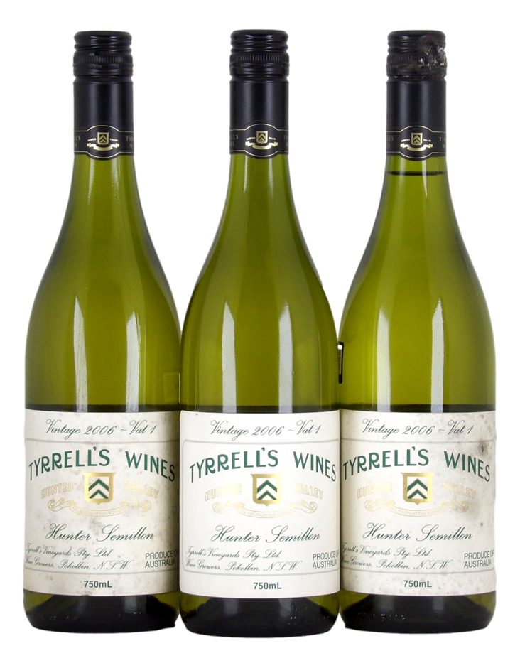 Tyrell’s Vat 1 Semillon 2006 (3x 750mL)