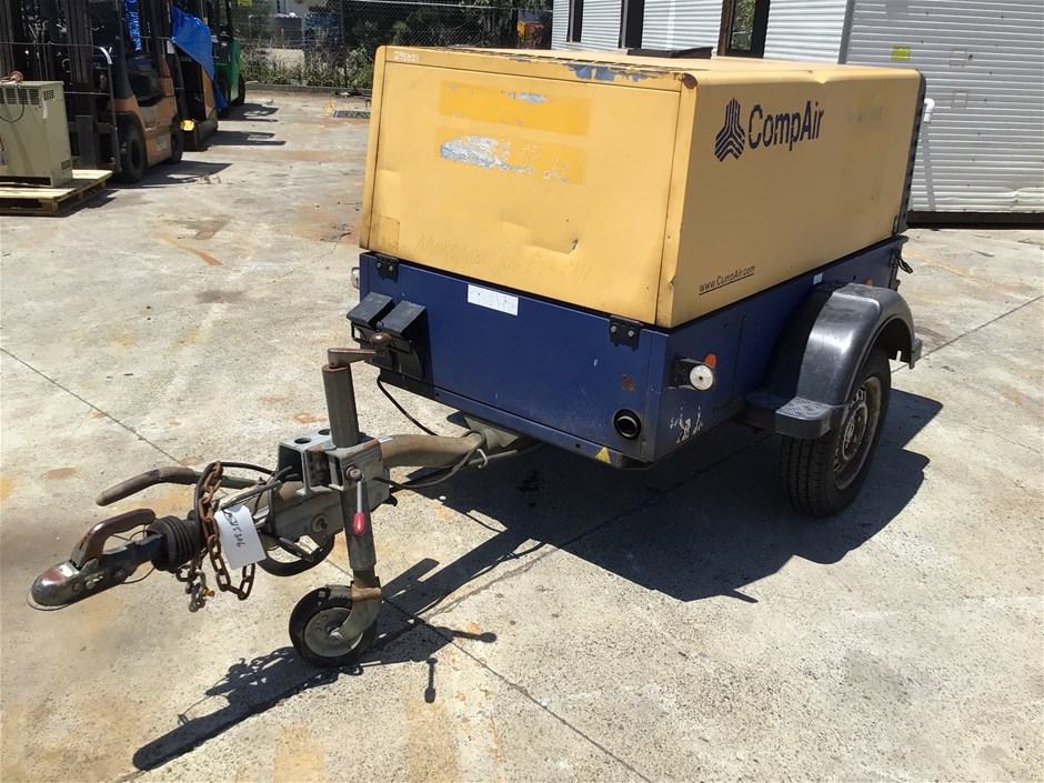 Compair C50 DLT 407 Trailer Mounted Compressor Auction (0037-5061938 ...