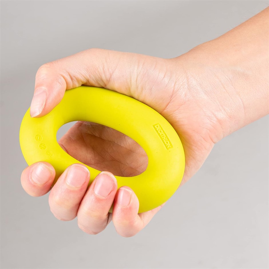 12 x DECATHLON Handgrip Light Resistance, Yellow.