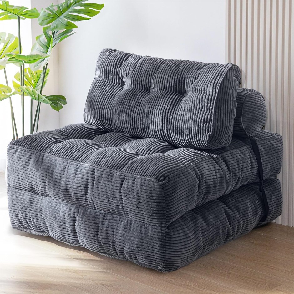 MAXYOYO Folding Sofa Bed, Convertible Sleeper Chair With Pilow.