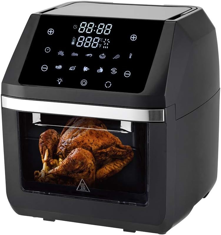 HEALTHY CHOICE 12 Litre Digital Air Fryer with Carry Handle.