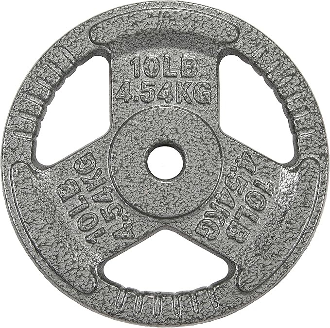 4 x BALANCEFORM Cast Iron Weight Plate for Strength Training & Weightliftin