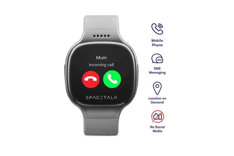 SPACETALK Kids Smartwatch with Phone and GPS, Grey, SPA-SP-1005G. Buyers N