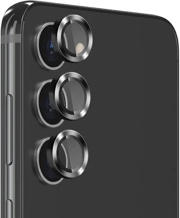 5 x EFM Camera Lens Screen Galaxy S23/S23+ - Carbon. Buyers Note - Discoun