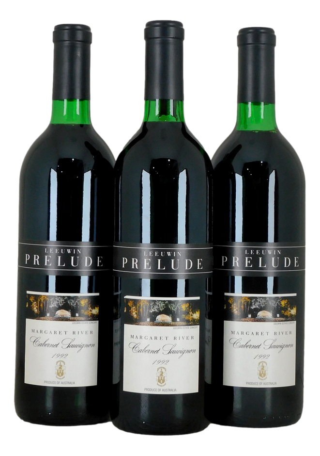 Leeuwin Cabernet Sauvignon 1992 (3x 750mL)