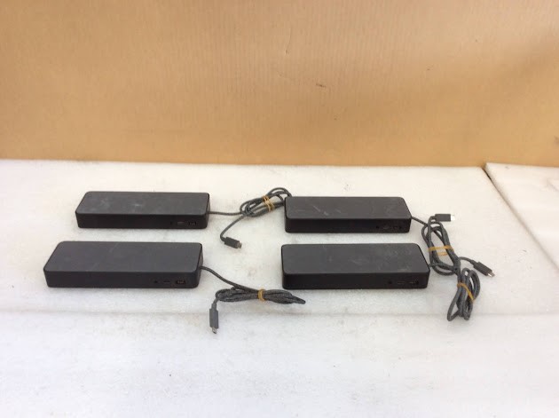 HP HSA-B005DS Universal USB-C Docking Station (Lot of 4)
