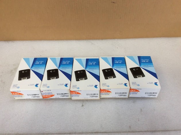 Telstra USB 4G Wi-Fi Dongle New (Lot of 5)
