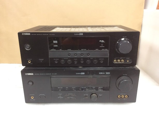 Yamaha RX-V457&HTR-6130 Natural Sound AV Receiver (Lot of 2)