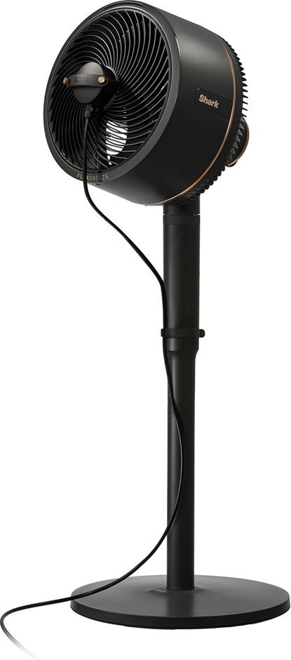 SHARK Flex Breeze Fan with Misting Attachment, Grey.