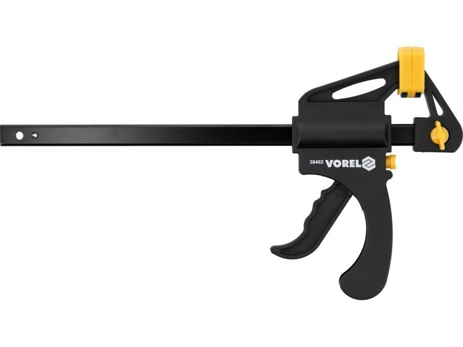 2 x VOREL 200mm Plastic Quick Release Clamps.