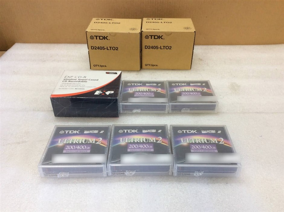 TDK Ultrium 2 LTO Data Cartridge 200GB