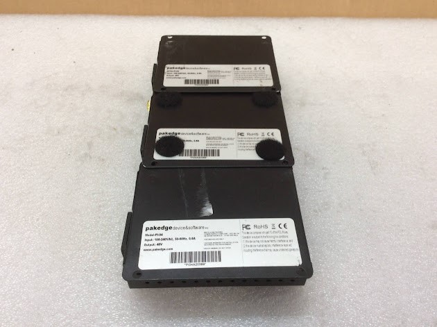 PAKEDGE PI-04 GIGABIT POWER OVER ETHEMET INJECTOR (Lot of 3)