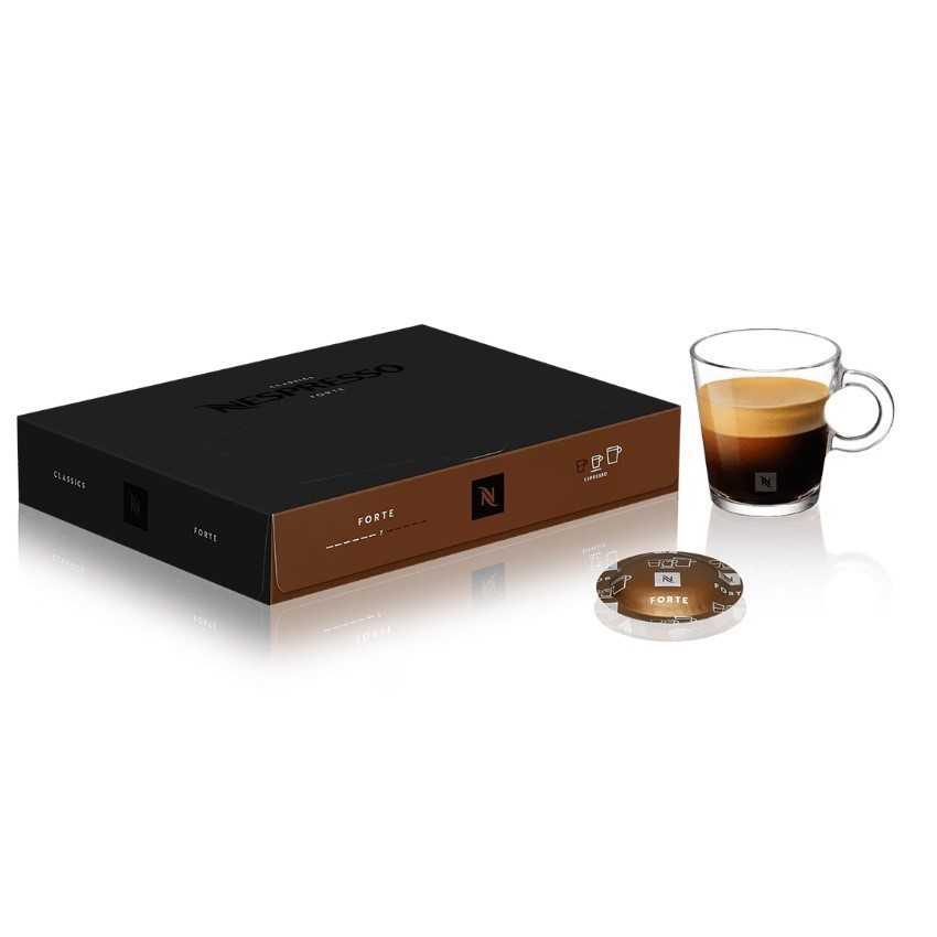 NESPRESSO PRO Creations Forte 50 Capsule Box BB: 31/05/2026