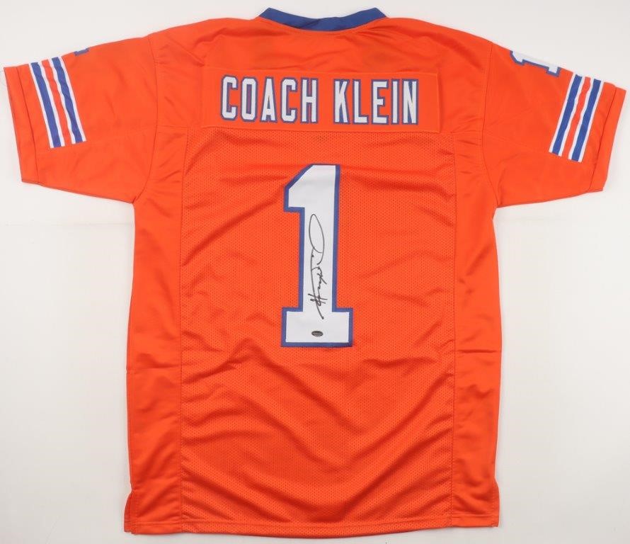 THE WATERBOY COACH KLEIN JERSEY SIGNED BY HENRY WINKLER
