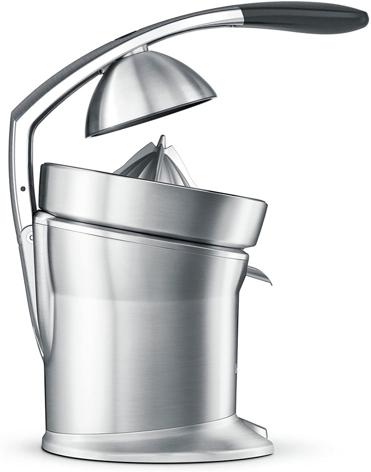 BREVILLE Citrus Press, Brushed Stainless Steel, 800CPBSS. NB: Minor Use.