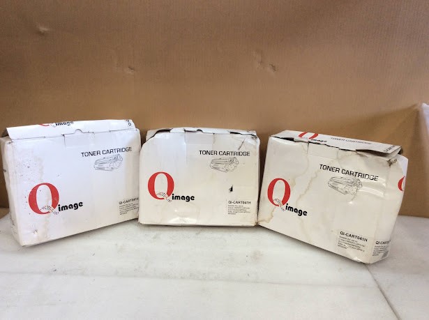 Q-Image QI-CART041H Toner Cartridges New (Lot of 3)