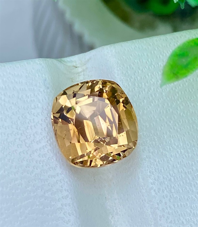 6.14 CT Natural Imperial Rose Gold Topaz