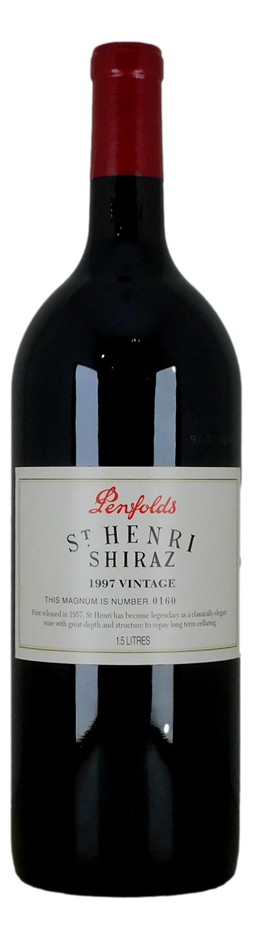 Penfolds `St Henri` Shiraz 1997 (1 x 1.5L Magnum), SA.