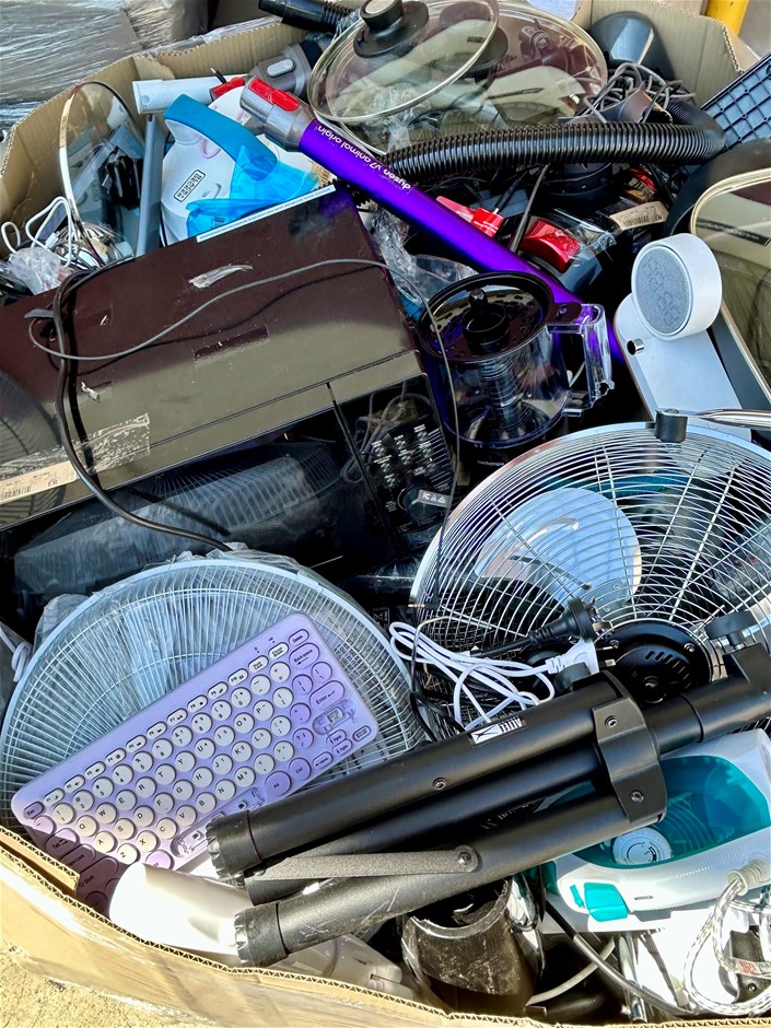 Approx. 69 x Assorted Household Appliances & Misc., comprising: