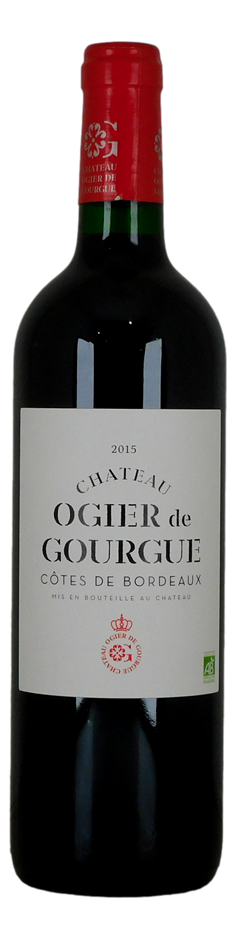 Chateau Ogier de Gourgue Cotes de Bordeaux 2015 (6x 750mL), France