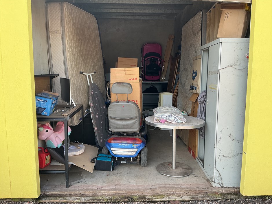 Contents of Unpaid Storage Unit