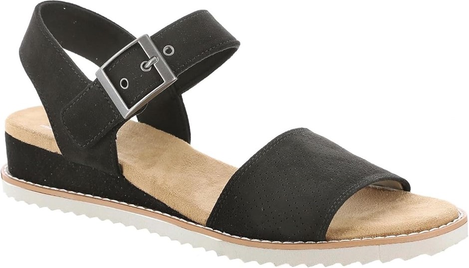 SKECHERS 114147 Women's Sandal Desert Kiss-Serendipitous - Black (Size 10)