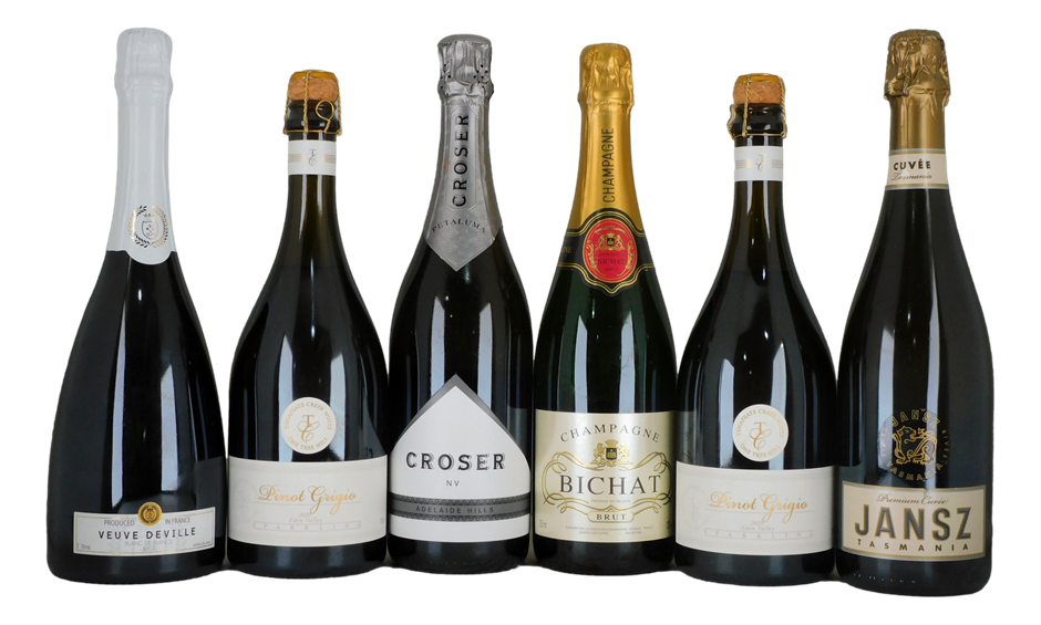 Pack of Assorted Sparkling Wine (6x 750mL)
