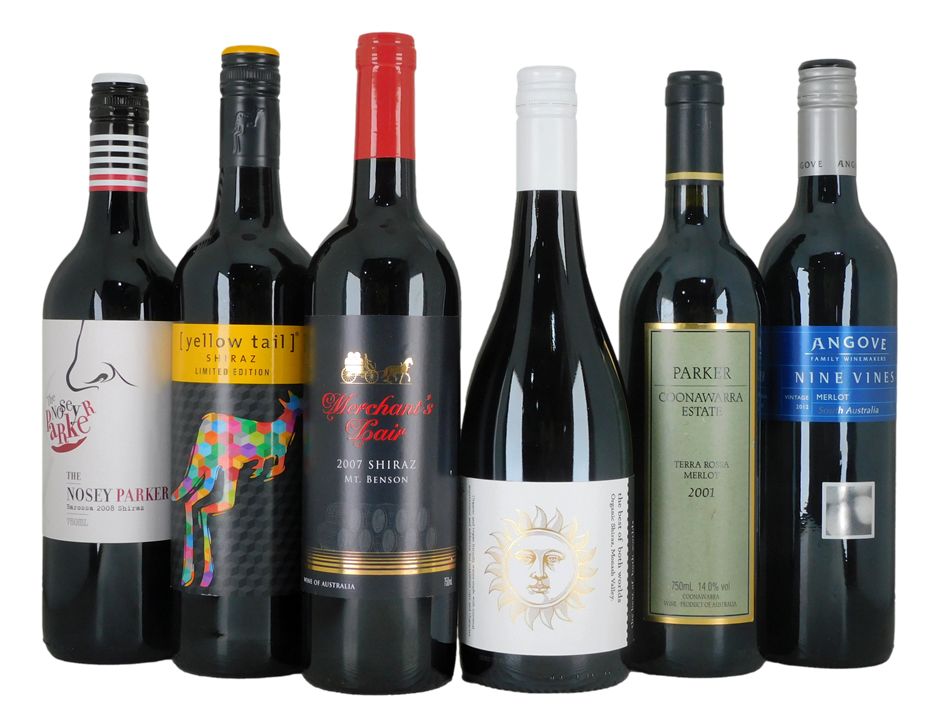 Pack of Assorted Red Wine (6x 750mL)