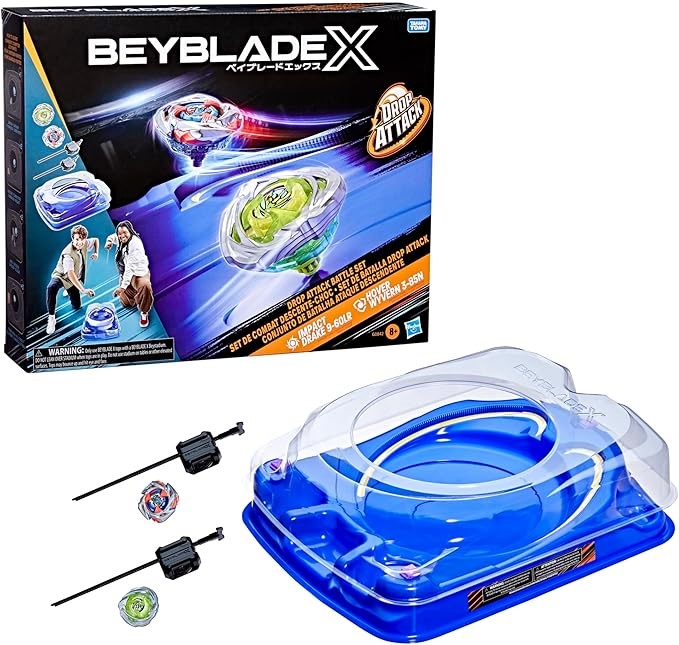 HASBRO Beyblade X Drop Attack Battle Set NB: Damaged Box