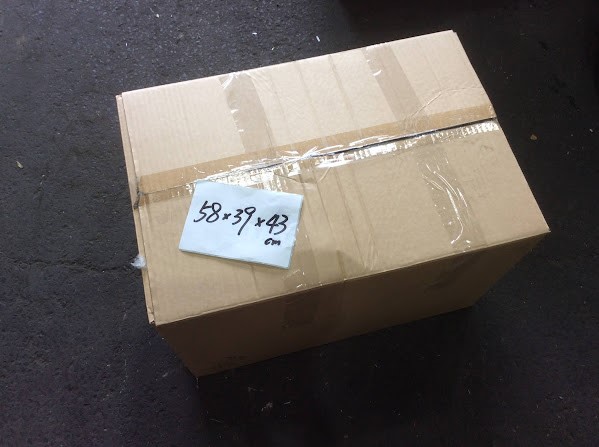 Mix Type DVDs with box dimensions are 58×39×43 cm