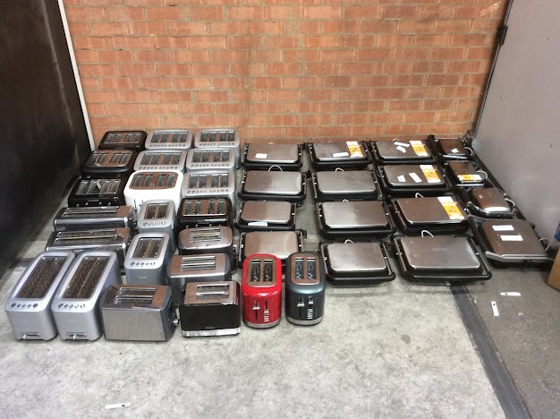 Sunbeam/KitchenAid/Breville Mixed Brand and Model Sandwich Press/Toasters