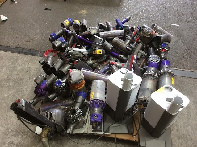 Dyson Mixed Brand and Model Vacuum Cleaners Assemblies