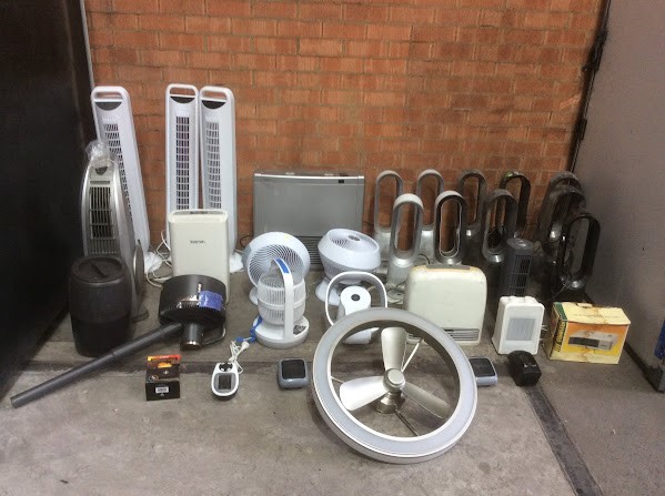 Ionmax/Rinnai Mixed Brand and Model Compressor Dehumidifier/Fans/Heaters/Ap