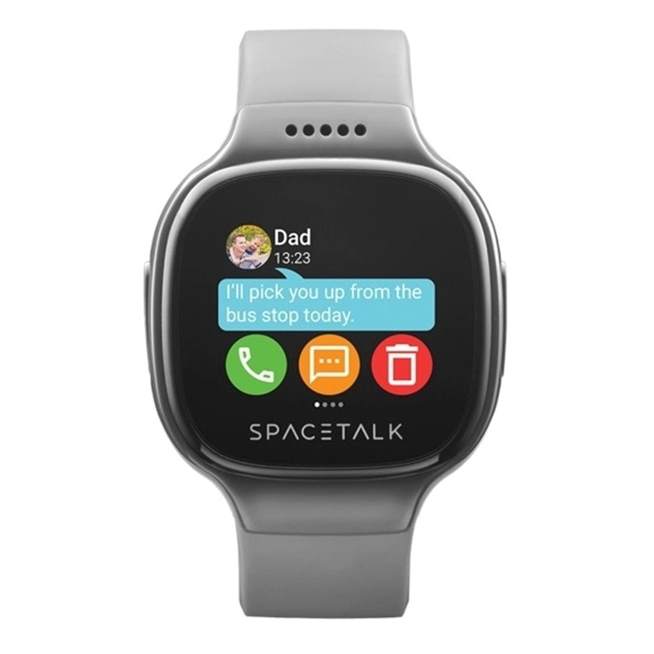SPACETALK Kids Smart Watch 3G - Grey. NB: Minor Use. Battery Shows No Sign