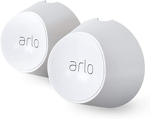 ARLO Magnetic Wall Mounts, Set of 2, White, Model: VMA5000-10000S.